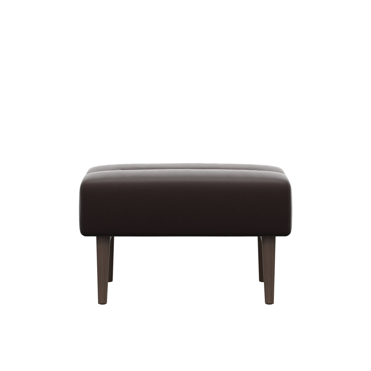 Stella Wood - Ottoman - Paloma Chocolate - Walnut - Medium