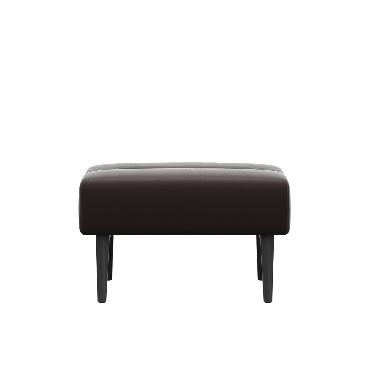 Stella Wood - Ottoman - Paloma Chocolate - Grey - Medium