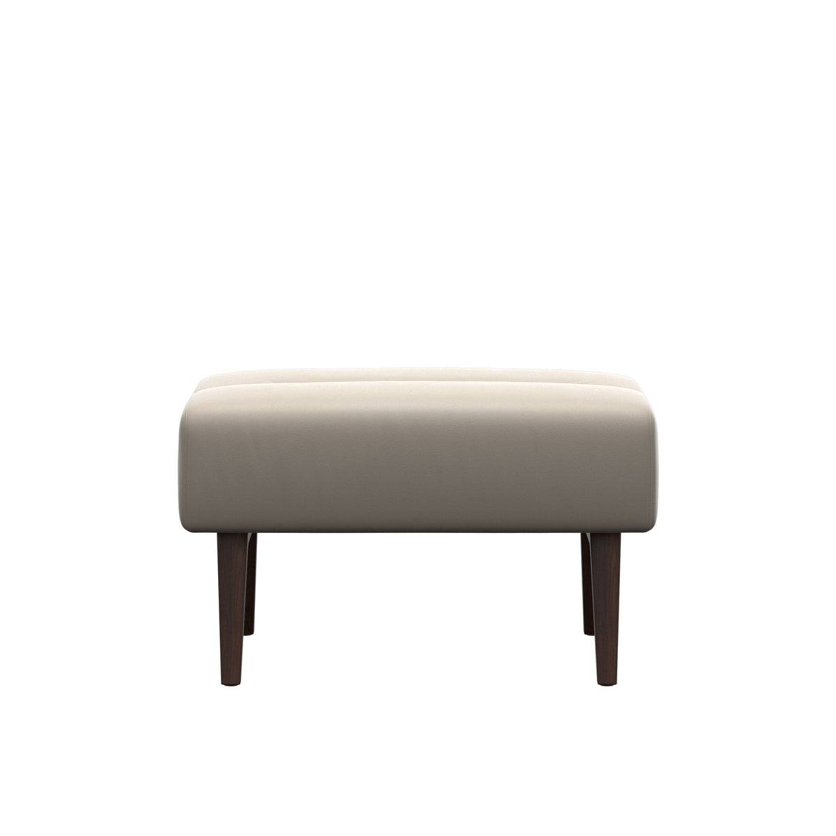 Stella Wood - Ottoman - Paloma Fog - Brown - Medium