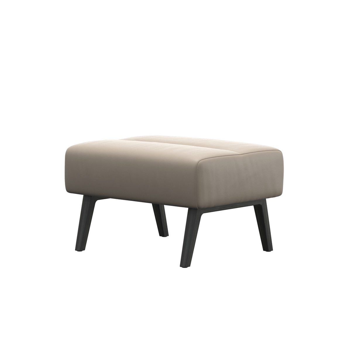 Stella Wood - Ottoman - Paloma Mushroom - Grey - Medium