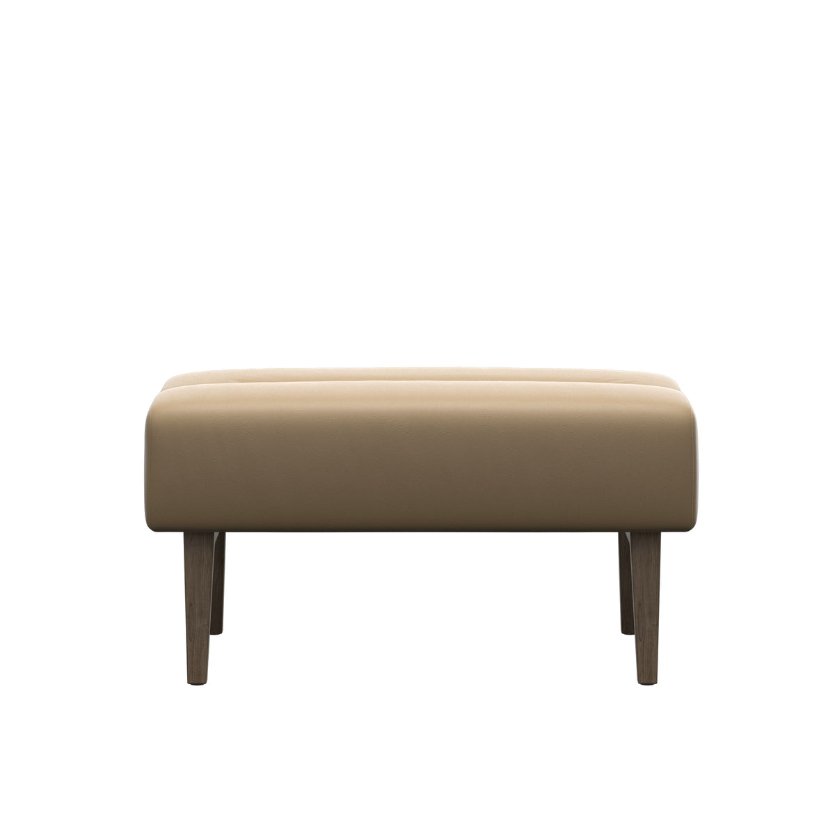 Stella Wood - Ottoman - Paloma Sand - Smoked Oak - Large