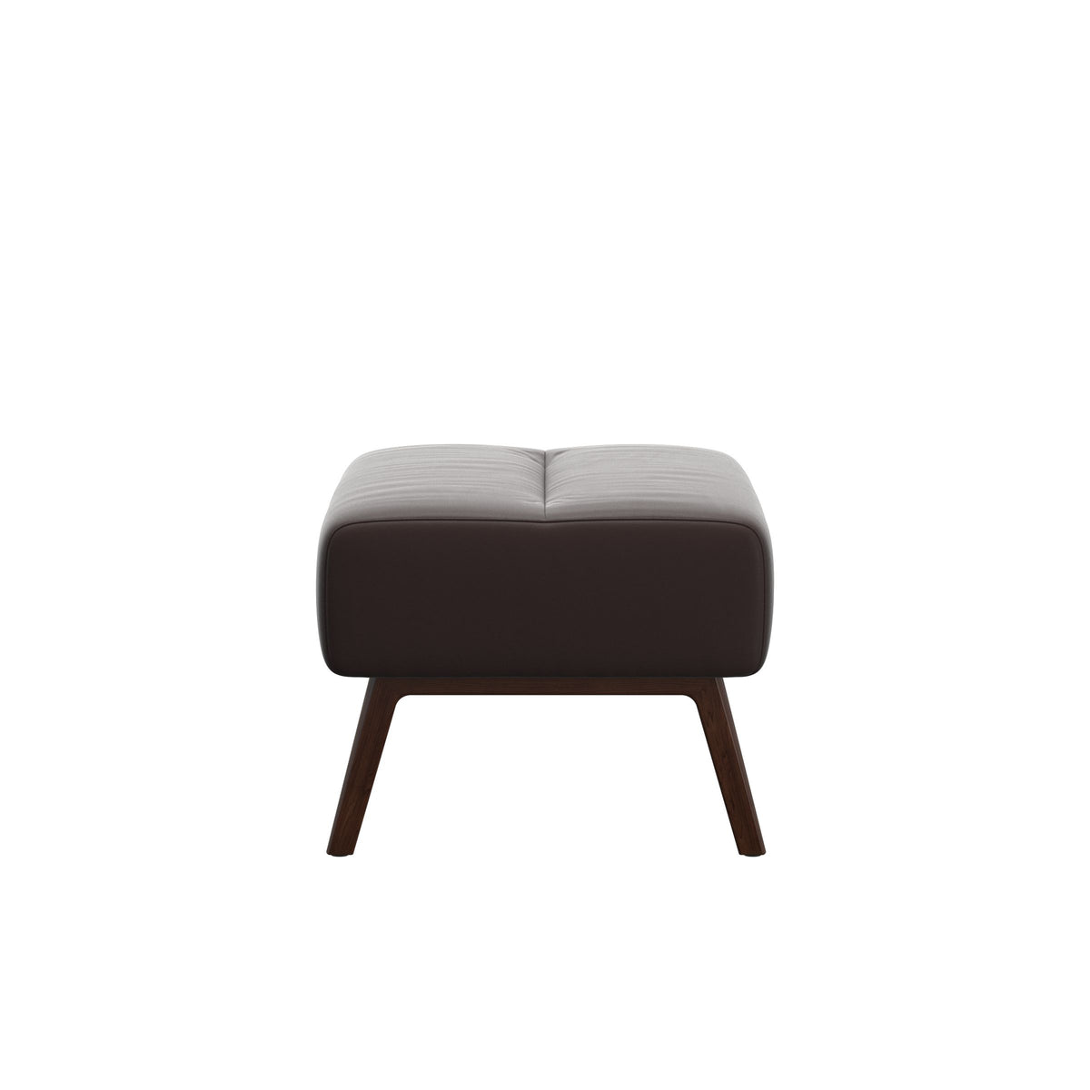 Stella Wood - Ottoman - Paloma Chocolate - Brown - Large
