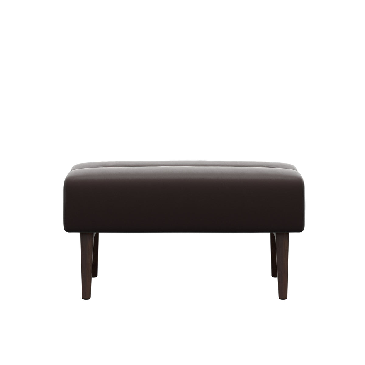 Stella Wood - Ottoman - Paloma Chocolate - Brown - Large