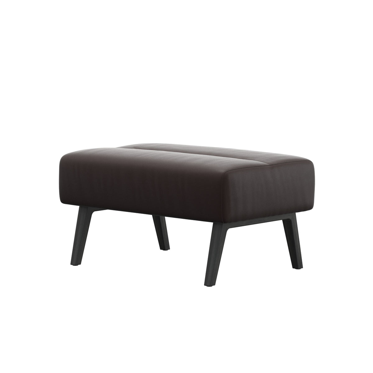 Stella Wood - Ottoman - Paloma Chocolate - Grey - Large