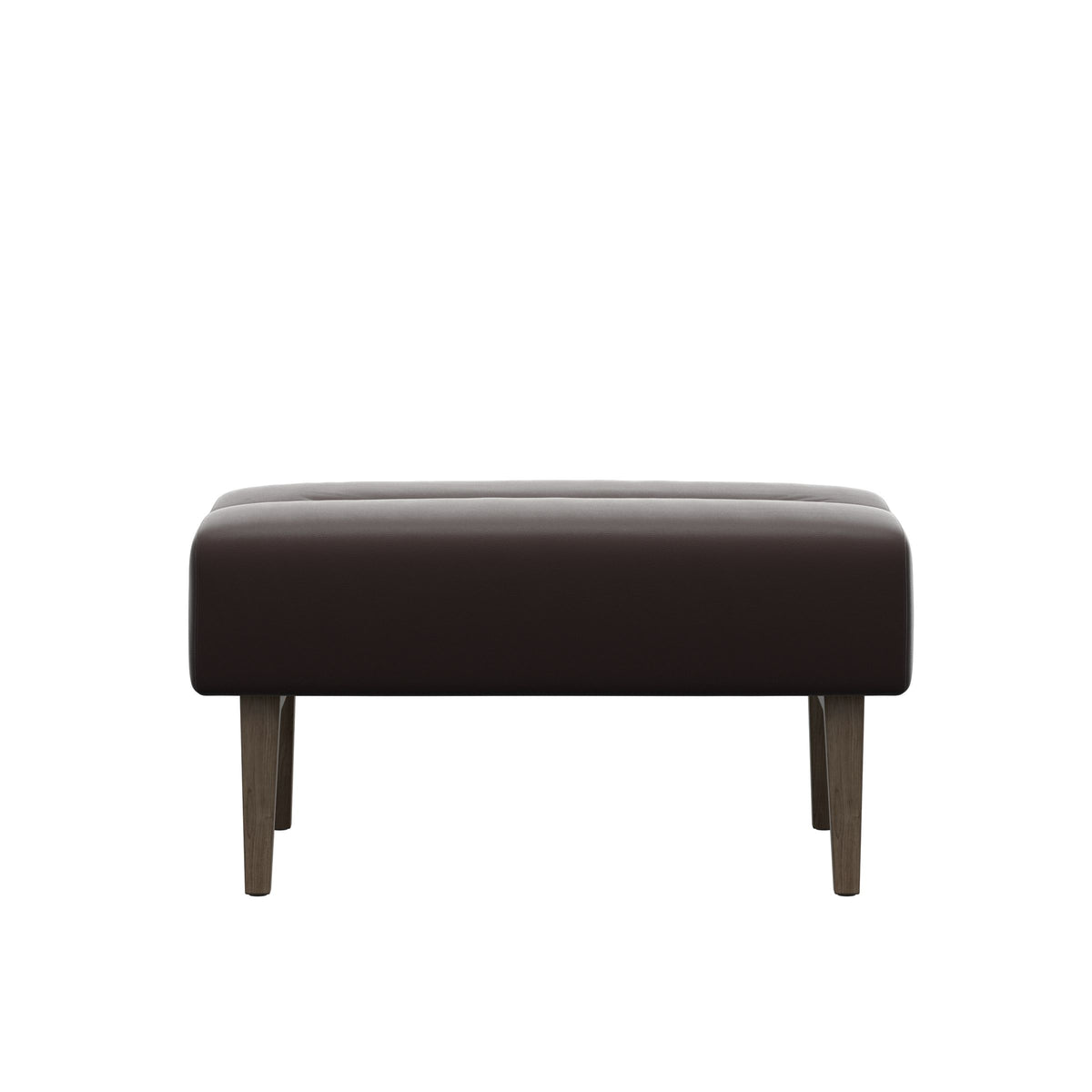 Stella Wood - Ottoman - Paloma Chocolate - Smoked Oak - Large
