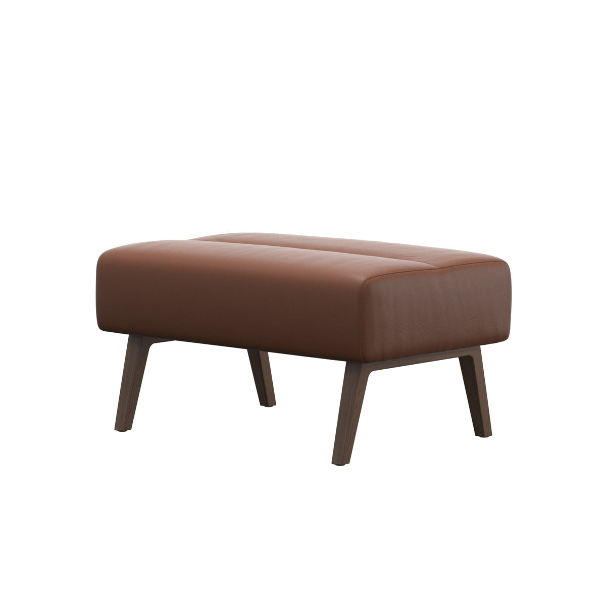 Stella Wood - Ottoman - Paloma New cognac - Walnut - Large