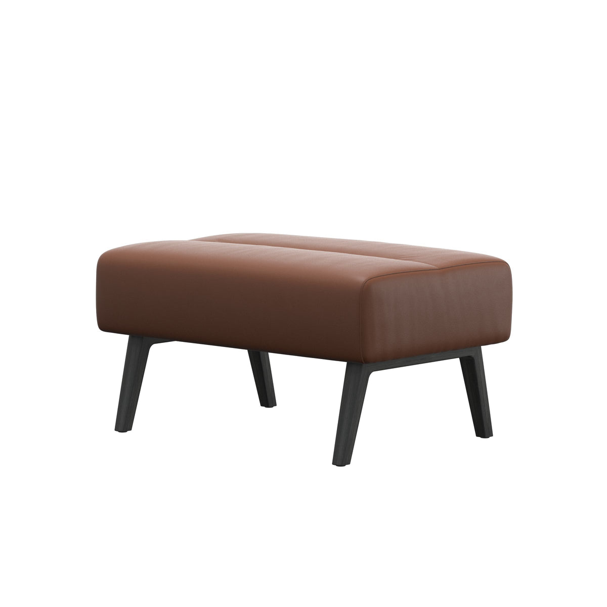 Stella Wood - Ottoman - Paloma New cognac - Grey - Large