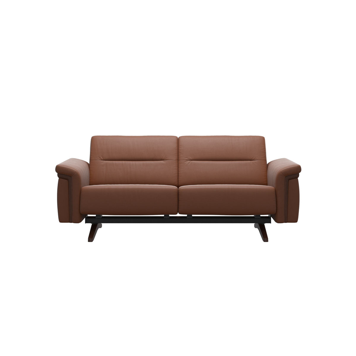 Stella Wood - 2-Seater Sofa - Paloma New cognac - Brown