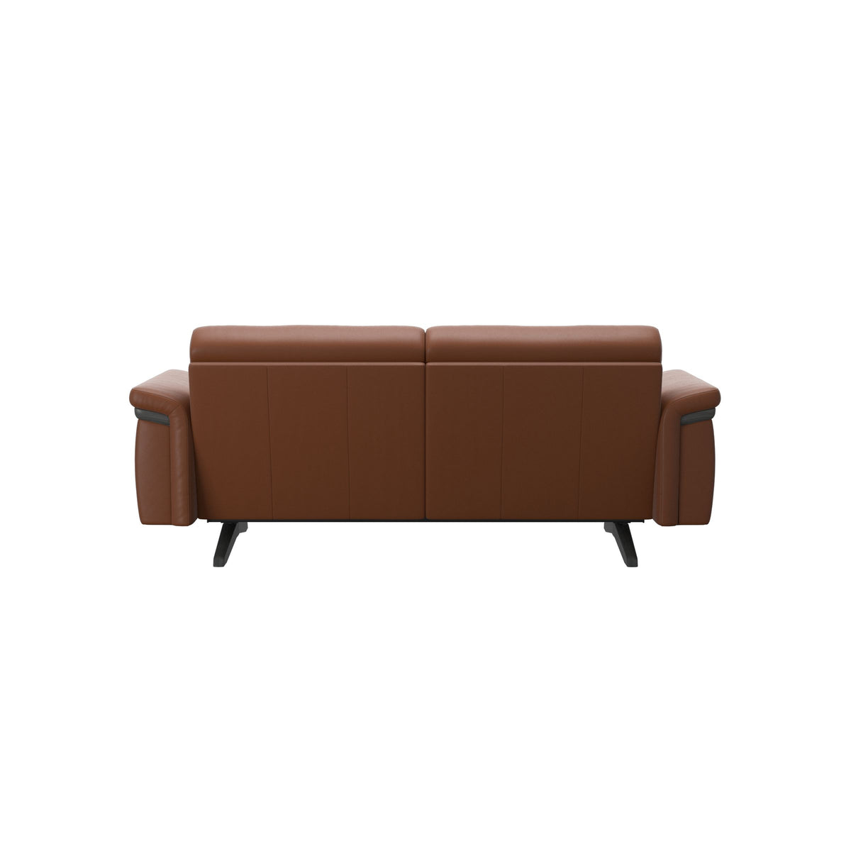 Stella Wood - 2-Seater Sofa - Paloma New cognac - Grey