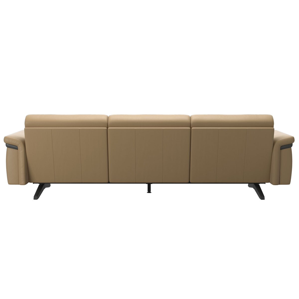 Stella Wood - 3-Seater Sofa - Paloma Sand - Grey