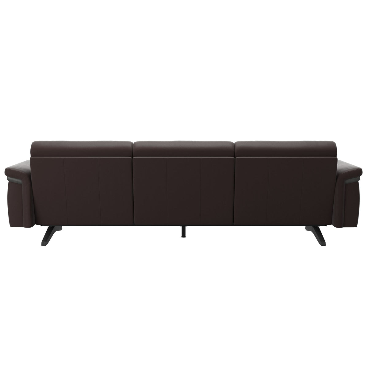 Stella Wood - 3-Seater Sofa - Paloma Chocolate - Grey