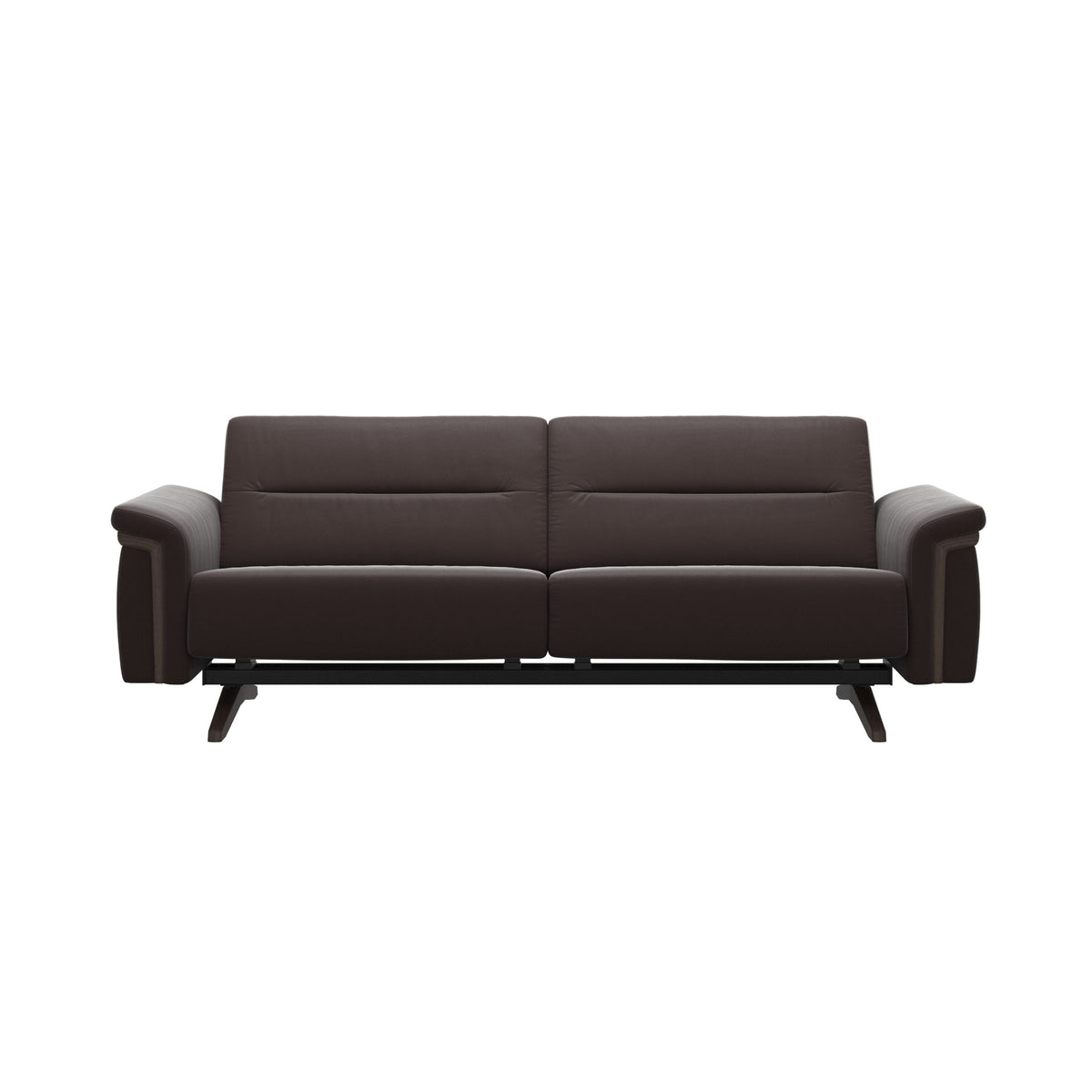 Stella Wood - 2.5-Seater Sofa - Paloma Chocolate - Wenge