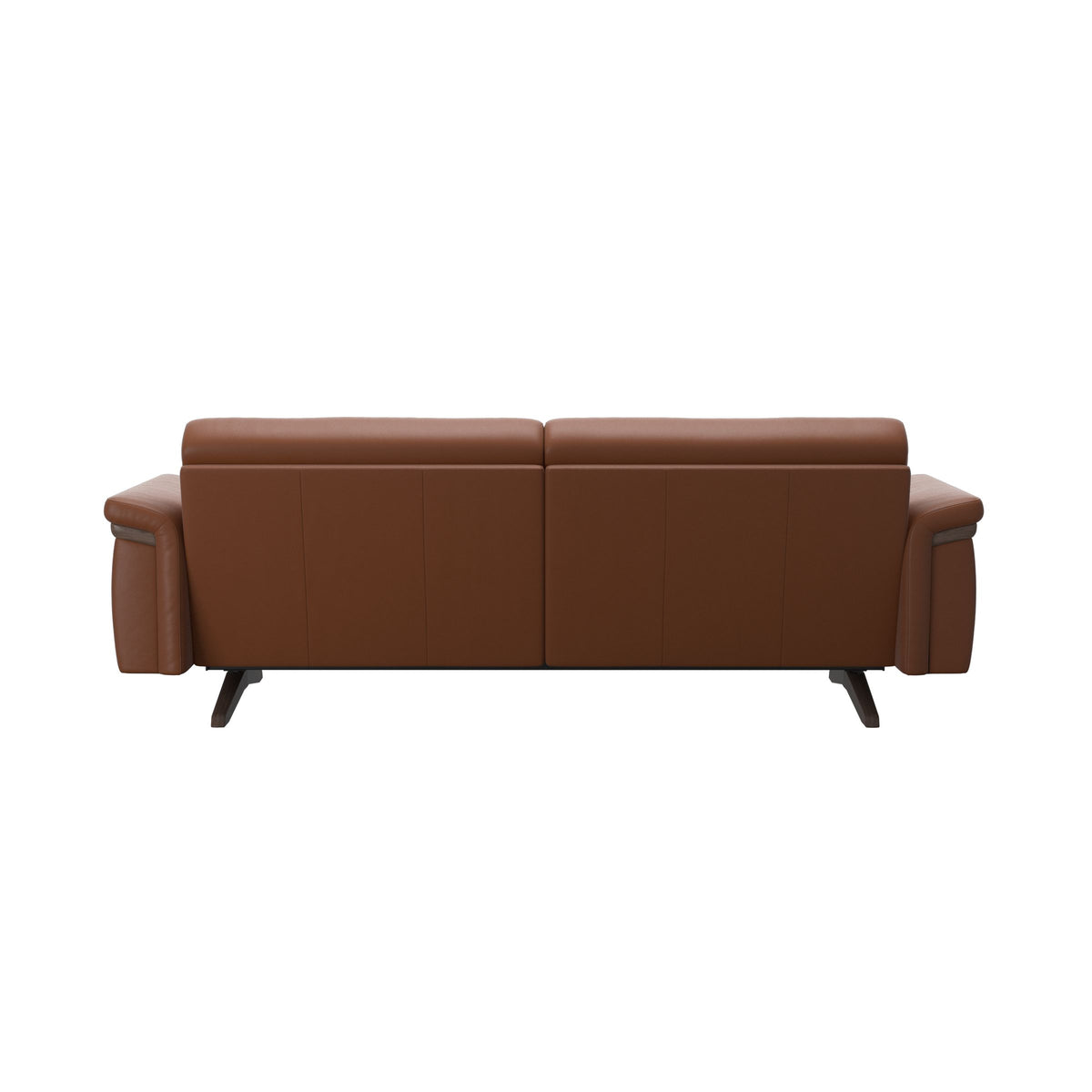 Stella Wood - 2.5-Seater Sofa - Paloma New cognac - Wenge