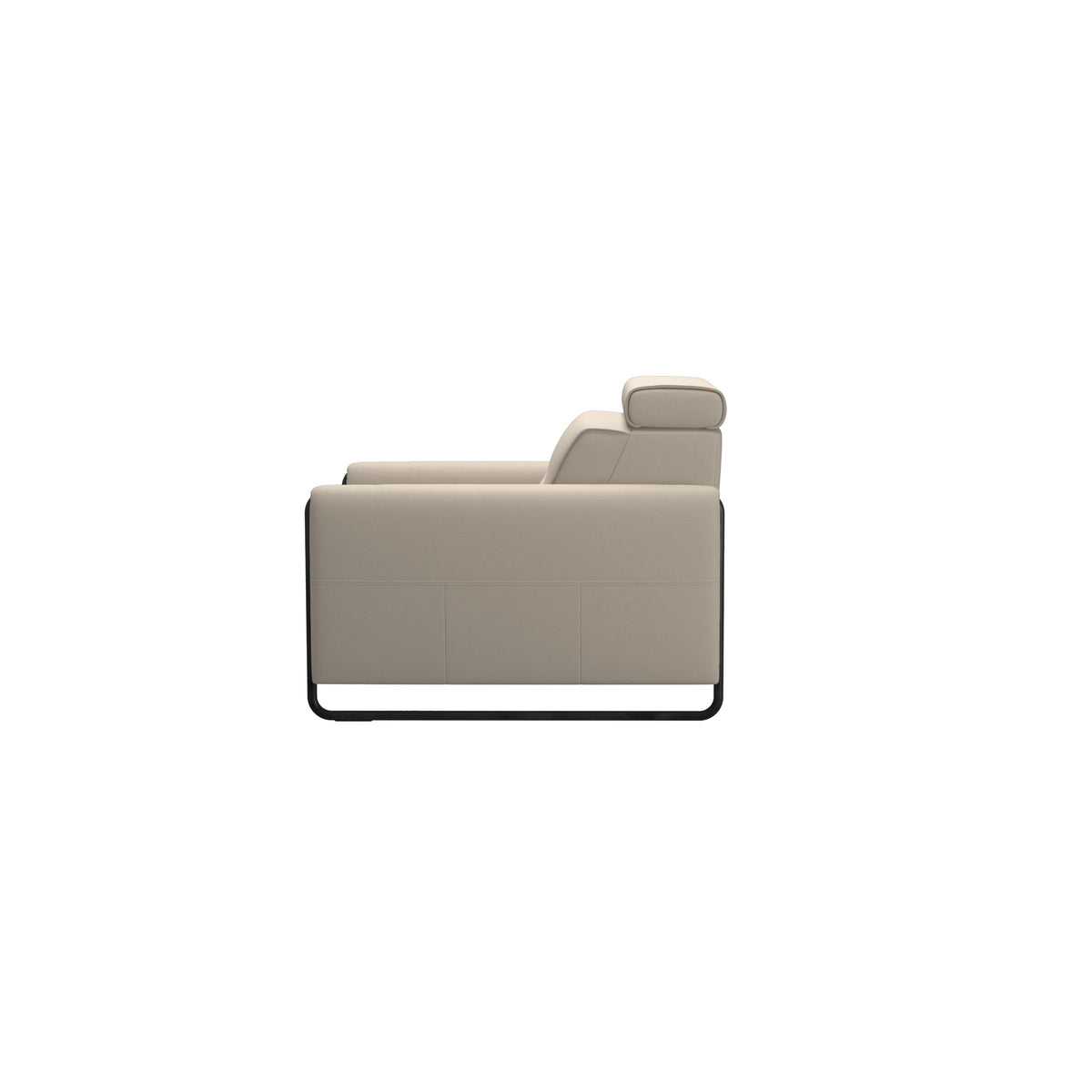 Emily Steel - Chair - Paloma Fog - Matte Black