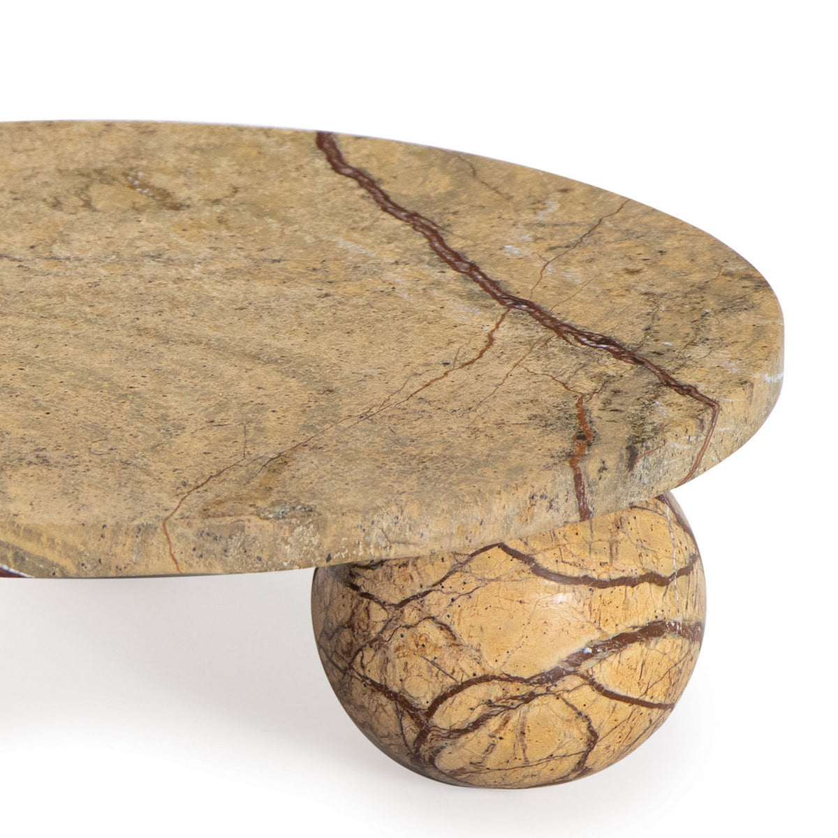 Marlow Marble Plate — 9 Inch
