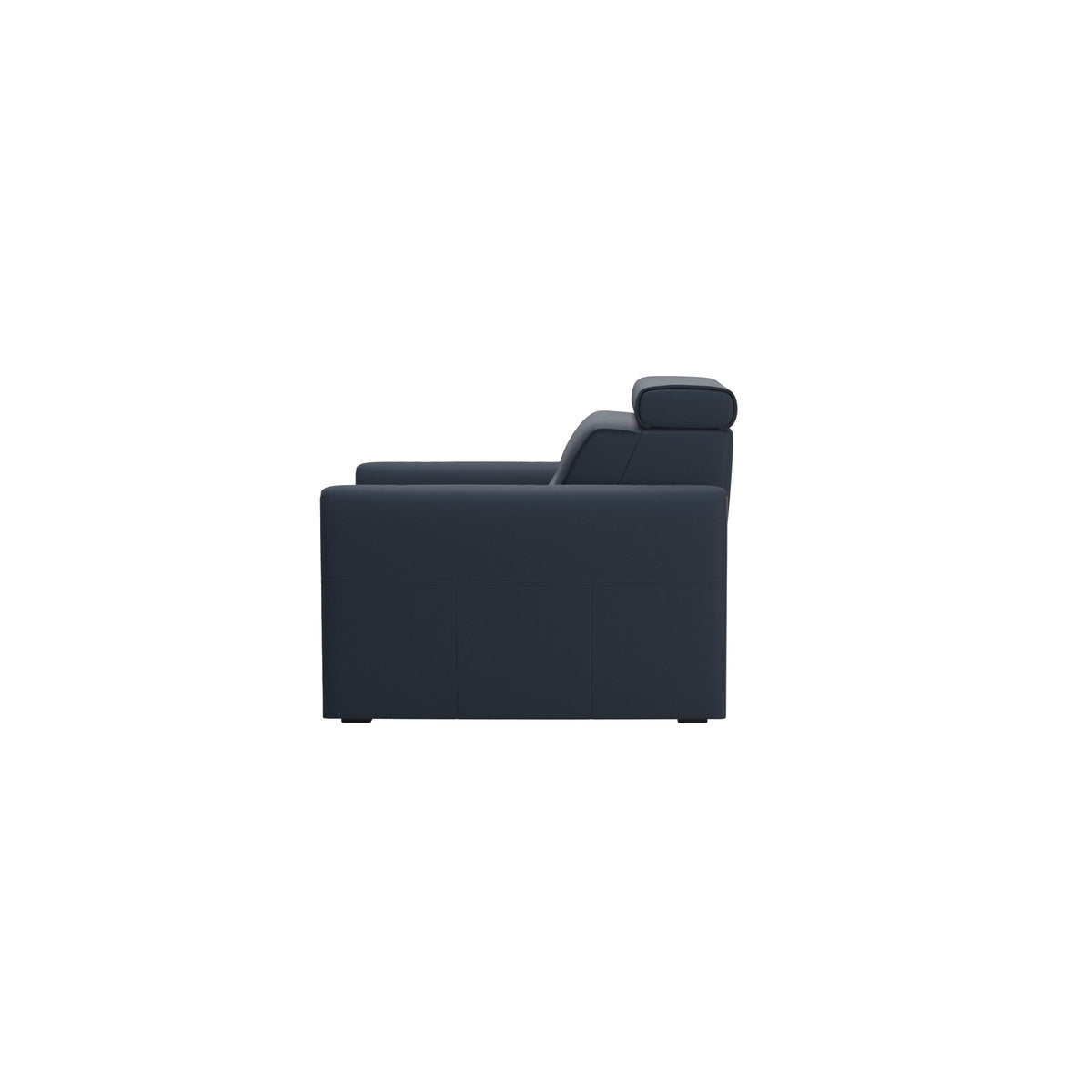 Emily Wood - Chair with Power - Paloma Oxford Blue - Walnut