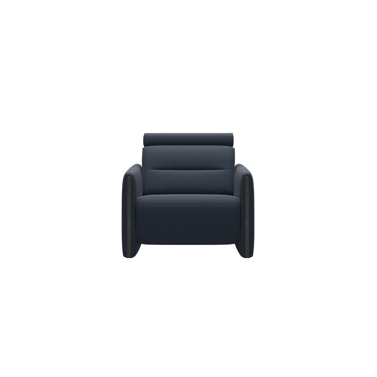 Emily Wood - Chair with Power - Paloma Oxford Blue - Grey