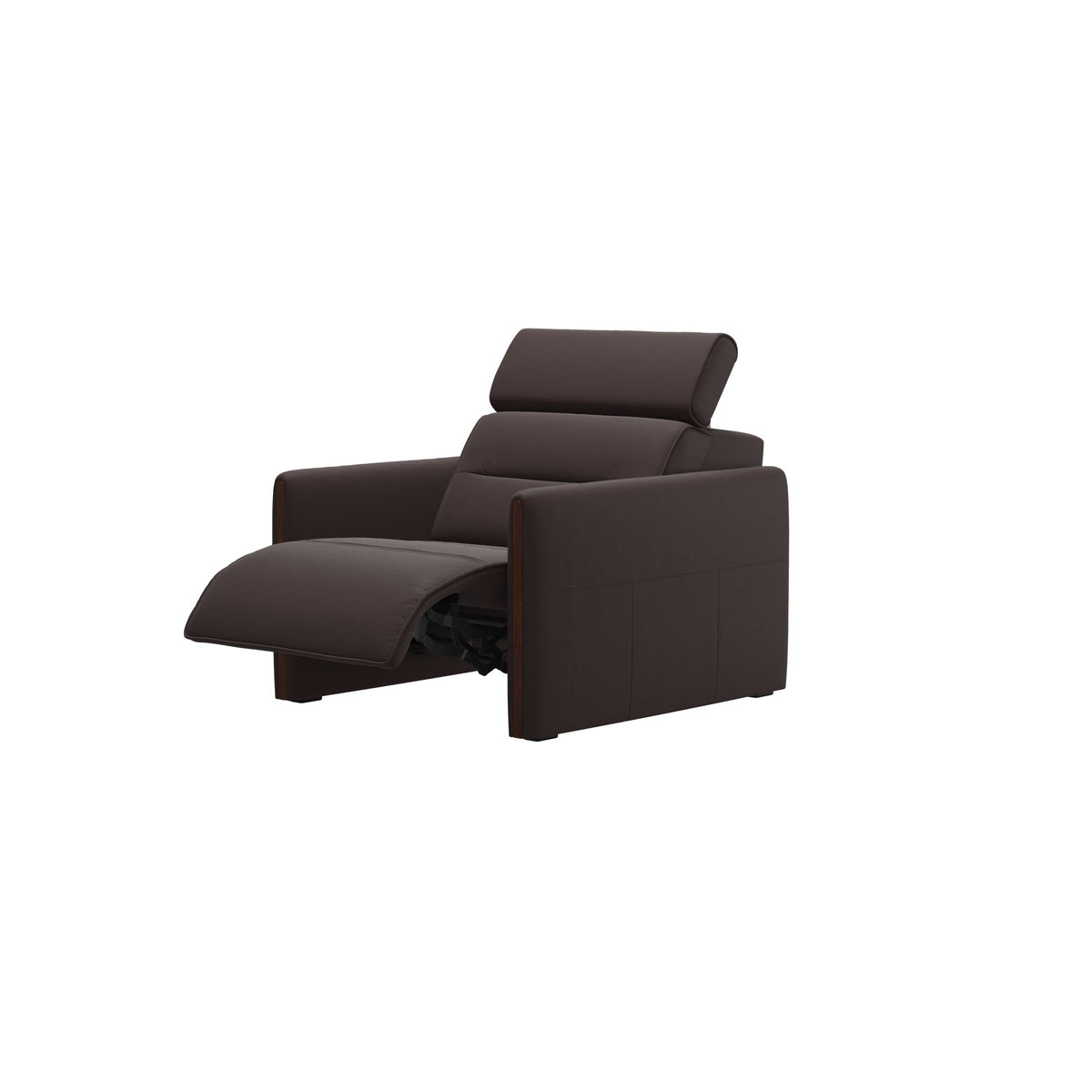 Emily Wood - Chair with Power - Paloma Chocolate - Brown