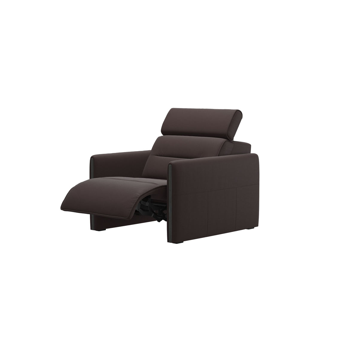 Emily Wood - Chair with Power - Paloma Chocolate - Grey