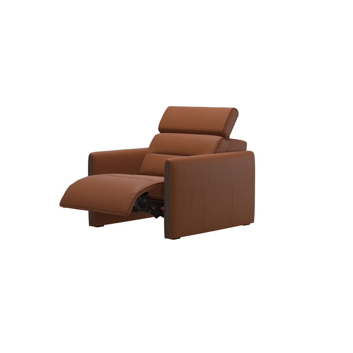 Emily Wood - Chair with Power - Paloma New cognac - Grey