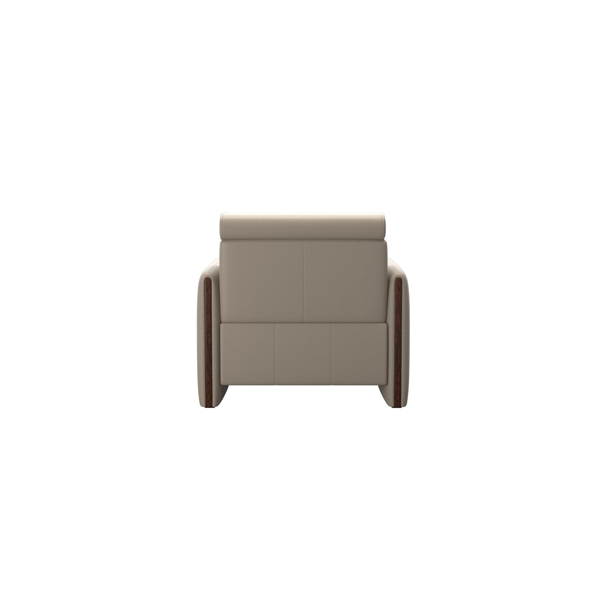 Emily Wood - Chair with Power - Paloma Mushroom - Brown