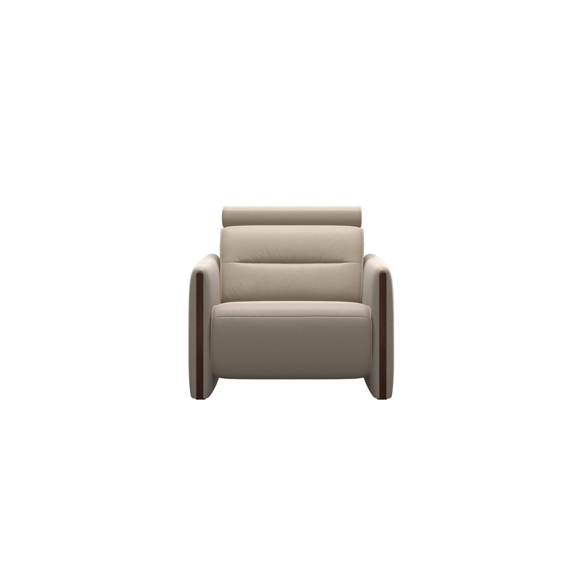Emily Wood - Chair with Power - Paloma Mushroom - Brown