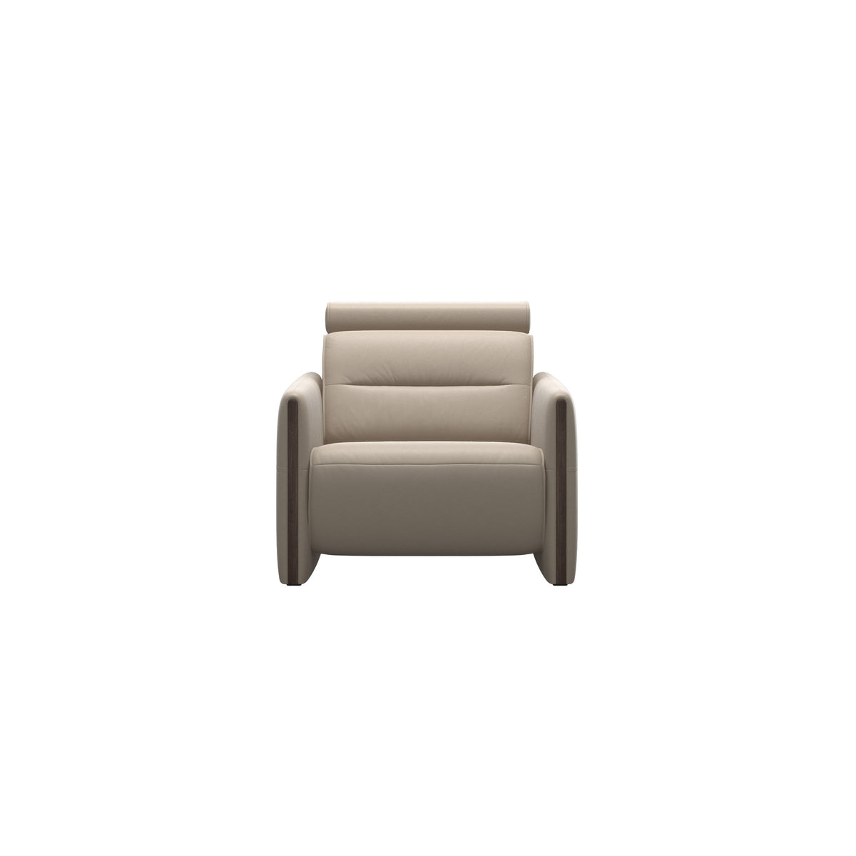 Emily Wood - Chair with Power - Paloma Mushroom - Wenge