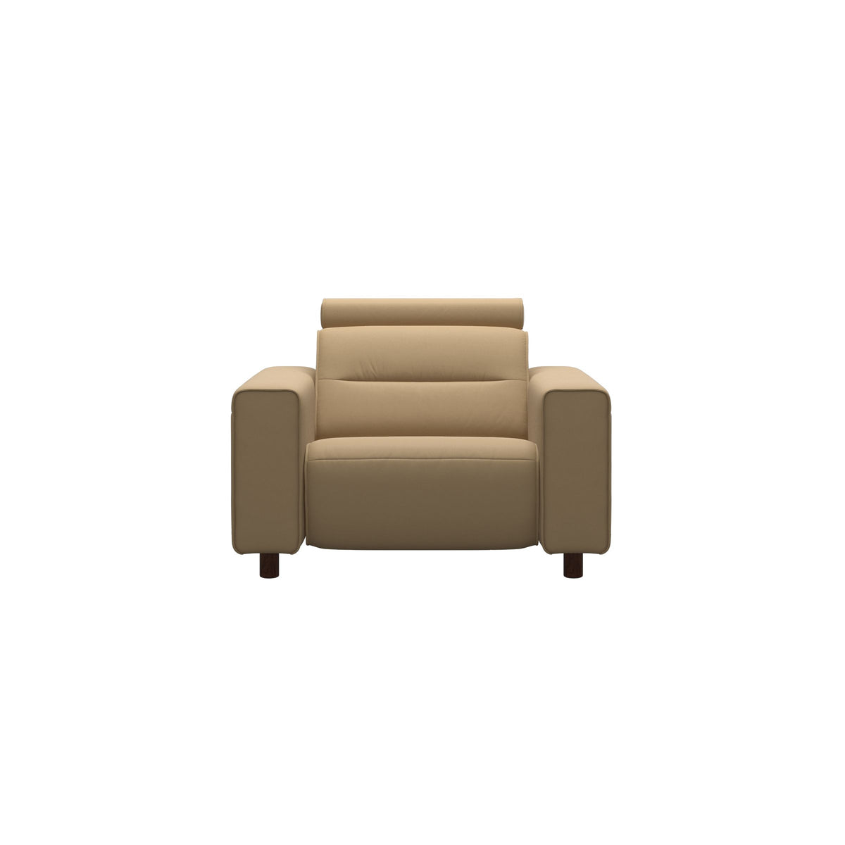 Emily Wide Arm - Chair with Power - Paloma Sand - Brown
