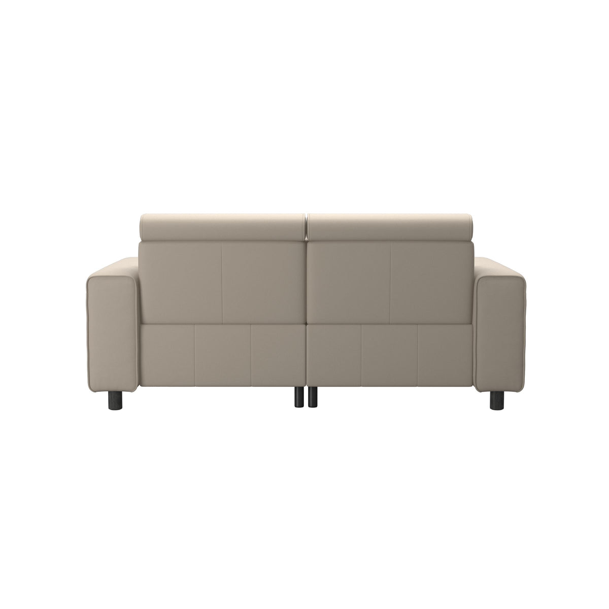 Emily Wide Arm - 2-Seater Sofa with 2 Power Seats - Paloma Fog - Grey