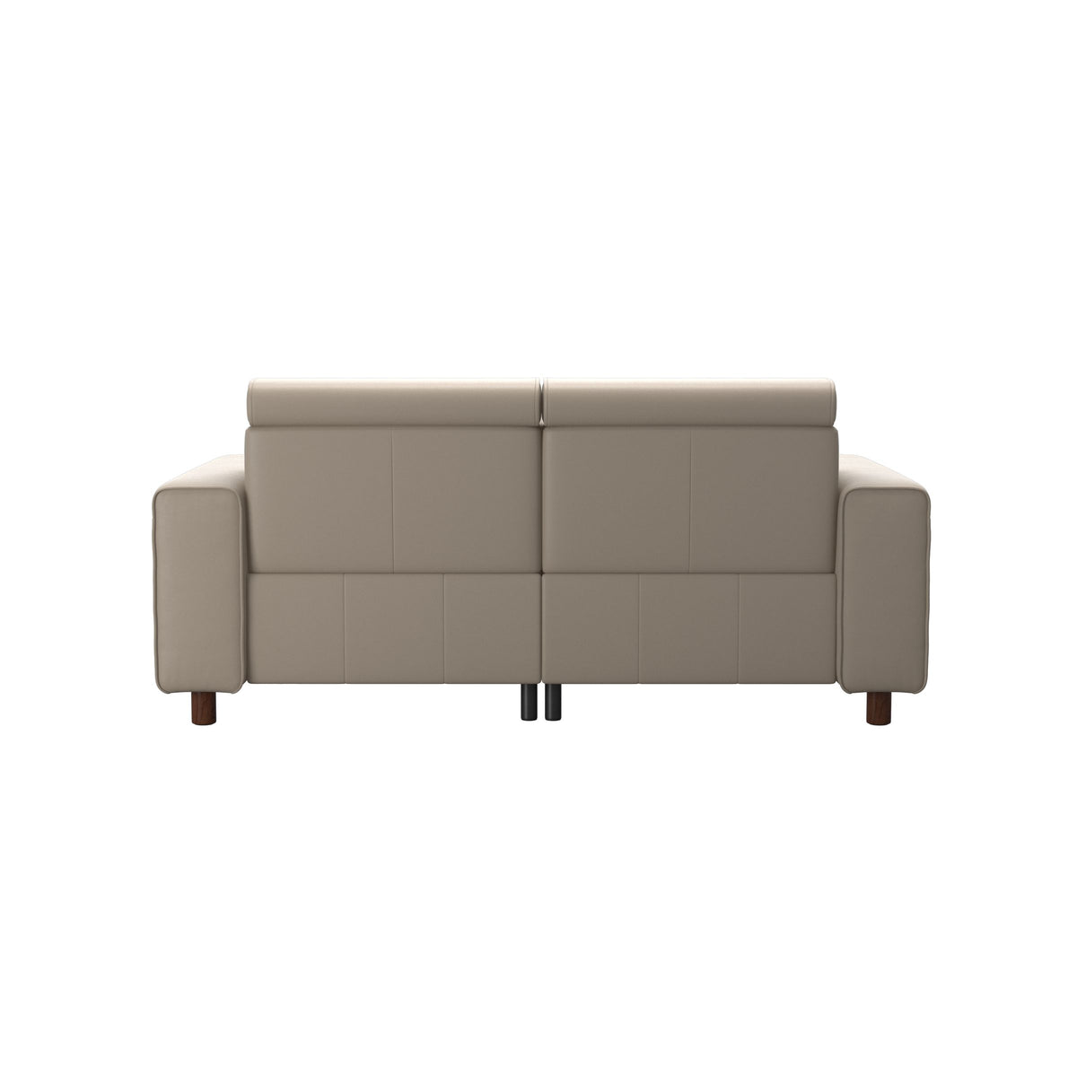 Emily Wide Arm - 2-Seater Sofa with 2 Power Seats - Paloma Mushroom - Brown