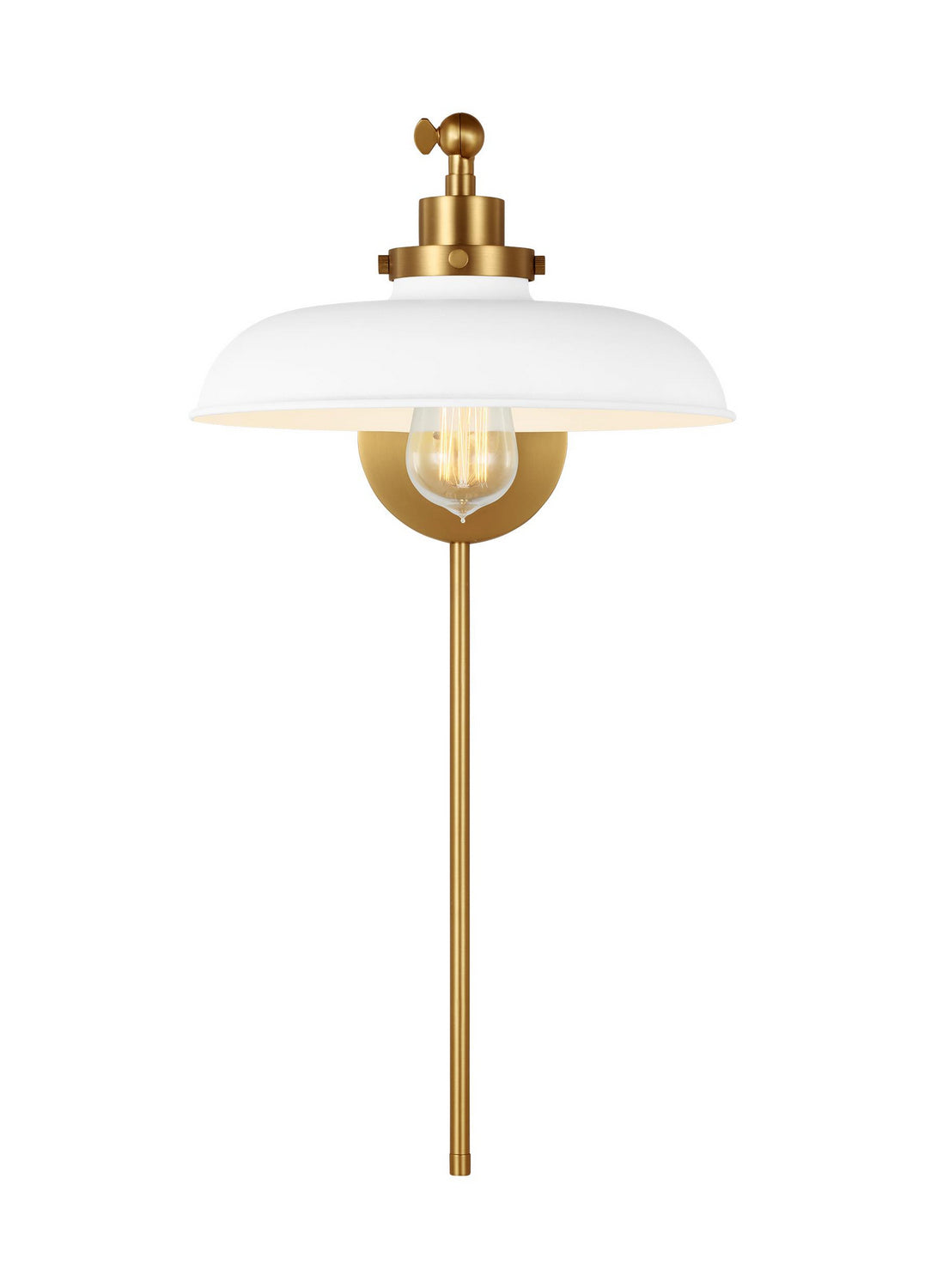 Wellfleet One-Arm Wide Sconce