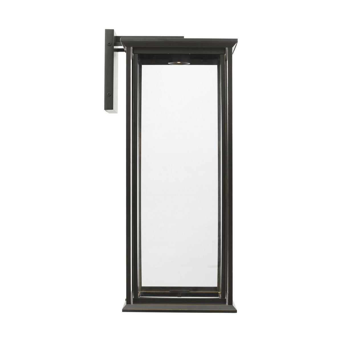 Audley 24" LED Lantern — Clear