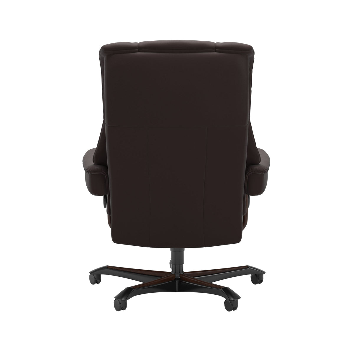 Mayfair - Office Chair - Paloma Chocolate - Brown Wood