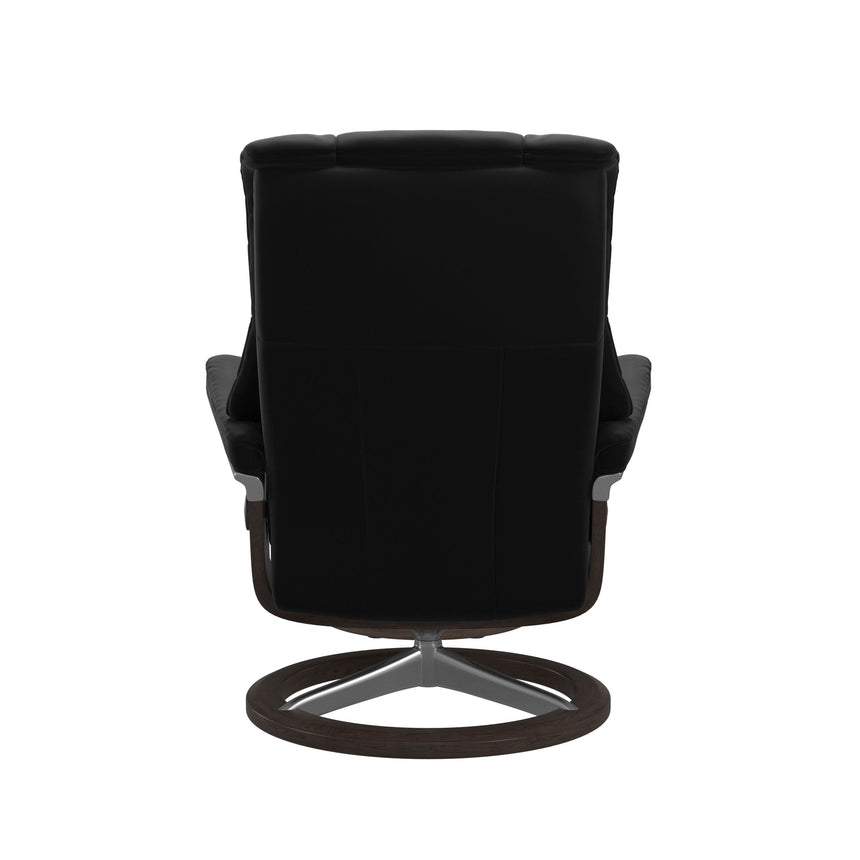 Mayfair Recliner - Signature Base - Paloma Black - Wenge Wood