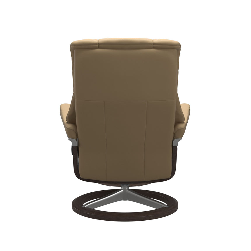 Mayfair Recliner - Signature Base - Paloma Sand - Wenge Wood