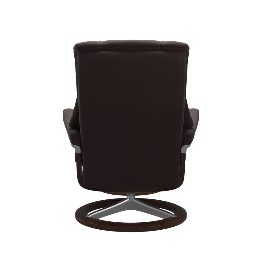 Mayfair Recliner - Signature Base - Paloma Chocolate - Brown Wood