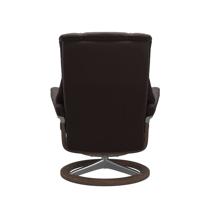 Mayfair Recliner - Signature Base - Paloma Chocolate - Walnut Wood