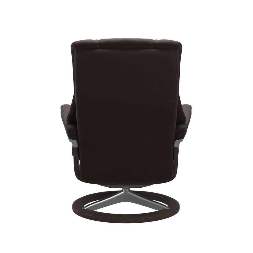 Mayfair Recliner - Signature Base - Paloma Chocolate - Wenge Wood