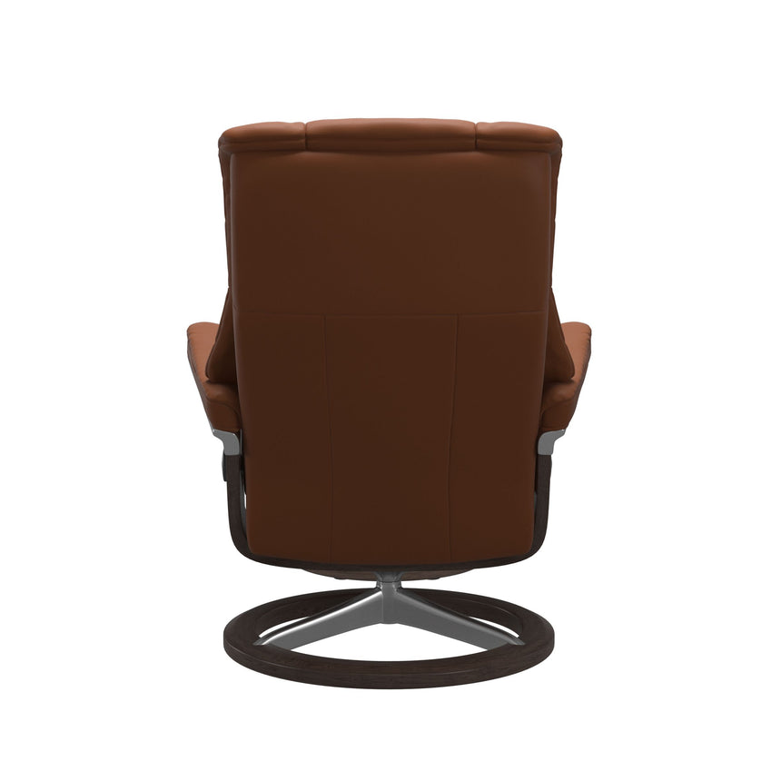 Mayfair Recliner - Signature Base - Paloma New cognac - Wenge Wood