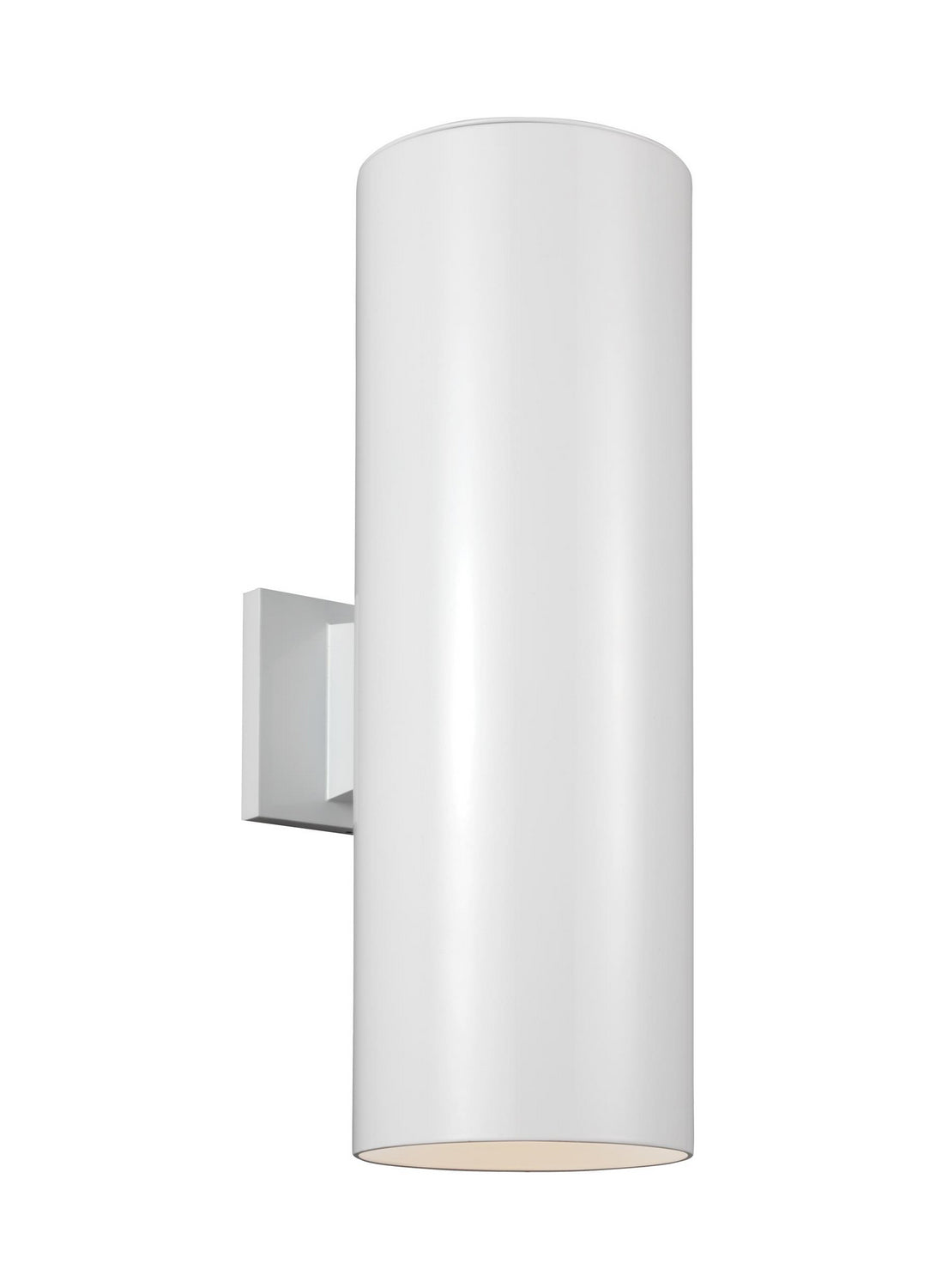 Two Light Outdoor Wall Lantern — 18.25", BR40