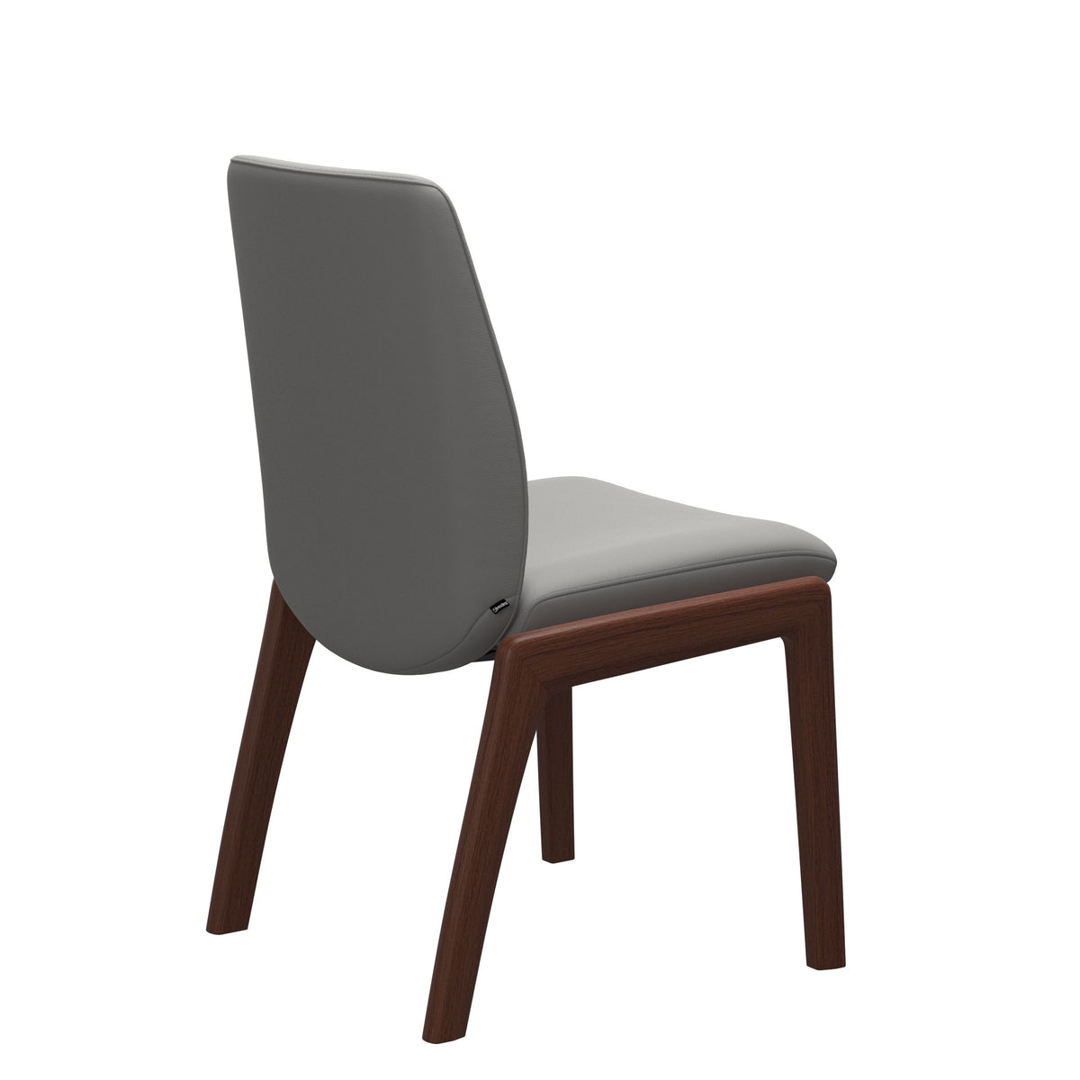 Laurel LB D100 - Paloma Silver Grey - Walnut - Armless
