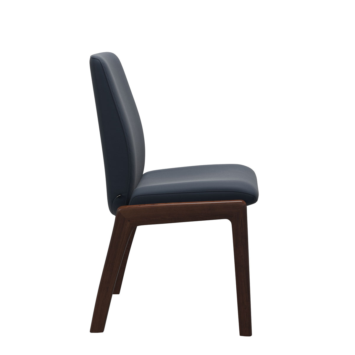 Laurel LB D100 - Paloma Oxford Blue - Brown - Armless