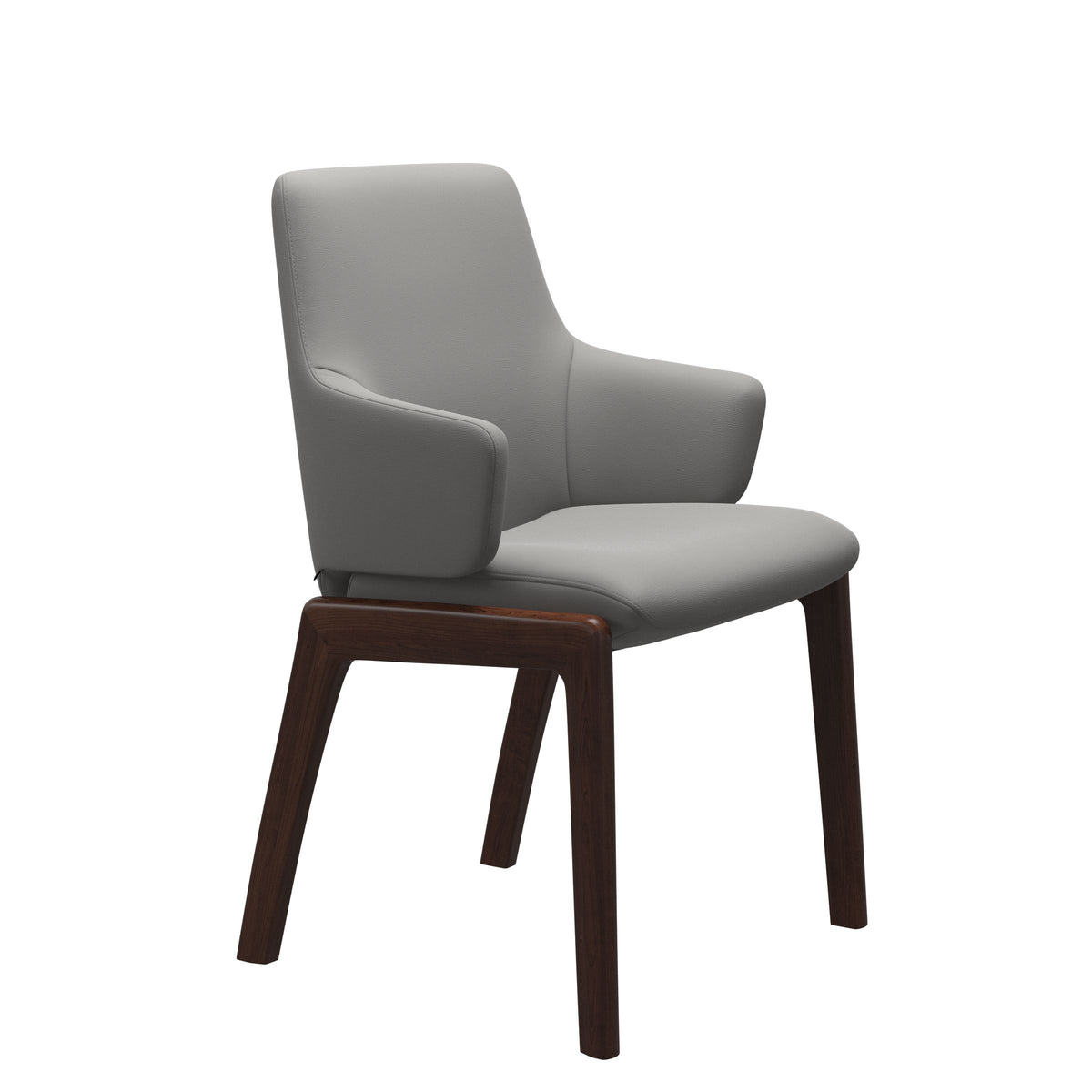 Laurel LB D100 - Paloma Silver Grey - Brown - Armchair
