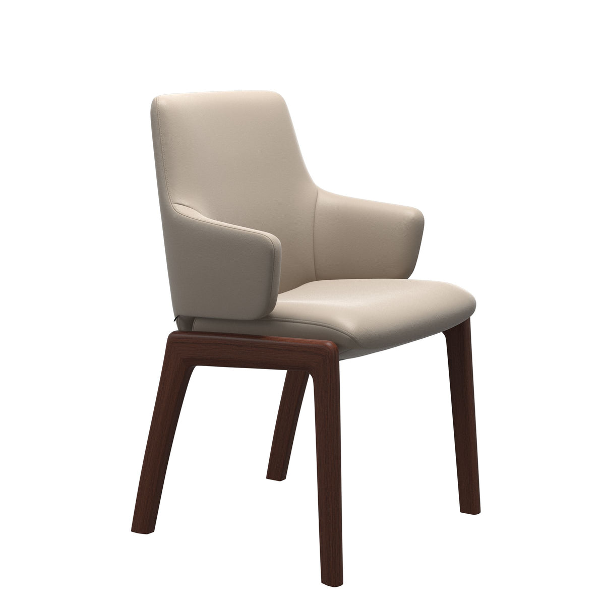 Laurel LB D100 - Paloma Mushroom - Walnut - Armchair