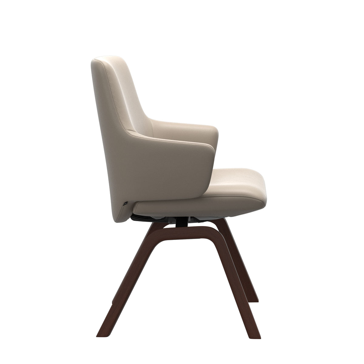 Laurel LB D200 - Paloma Mushroom - Walnut - Armchair