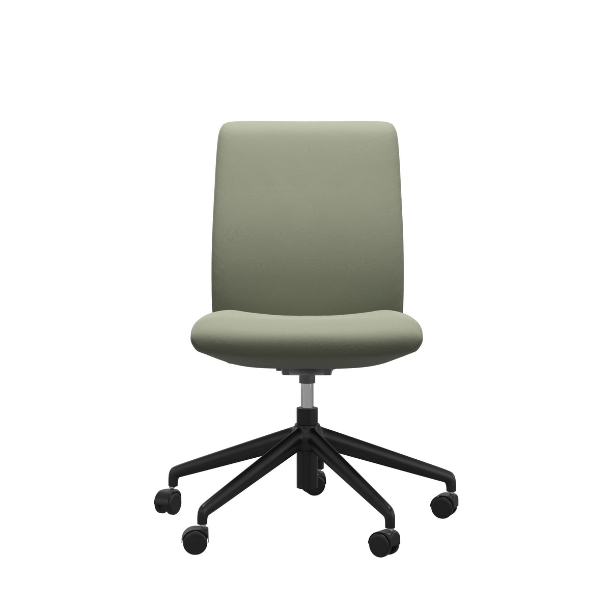 Laurel Home Office - Paloma Shadow Green - Low Back - Armless
