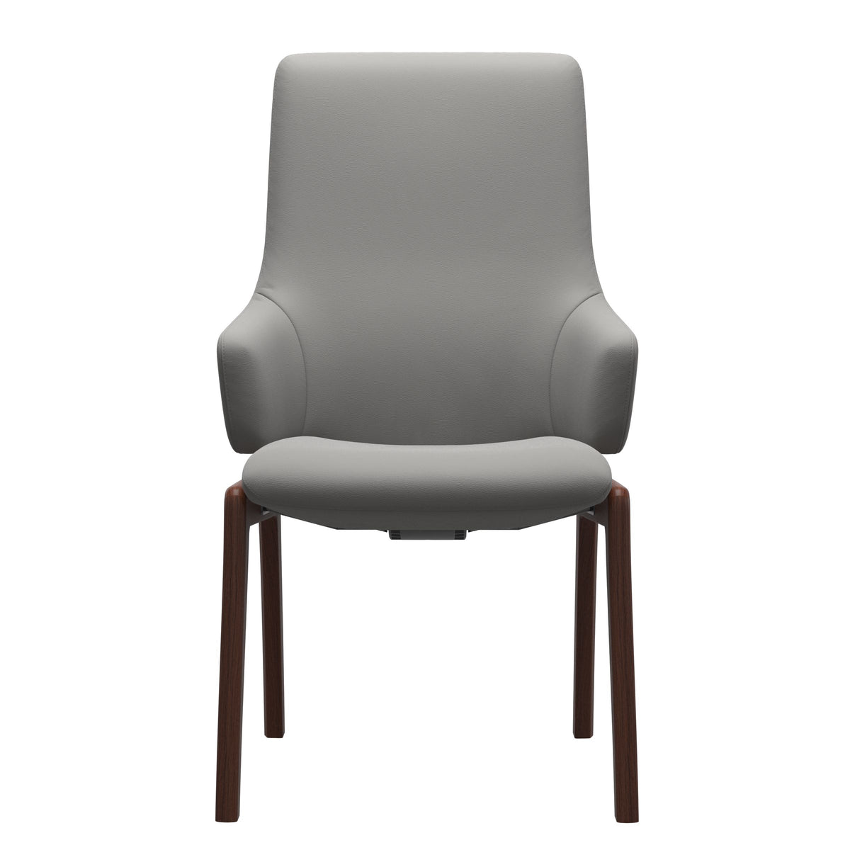 Laurel HB D100 - Paloma Silver Grey - Walnut - Armchair