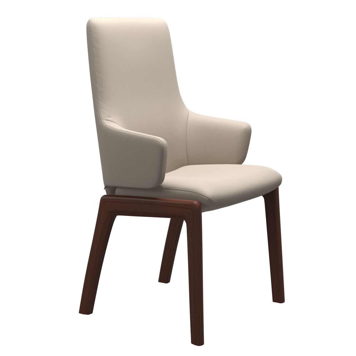 Laurel HB D100 - Paloma Fog - Walnut - Armchair