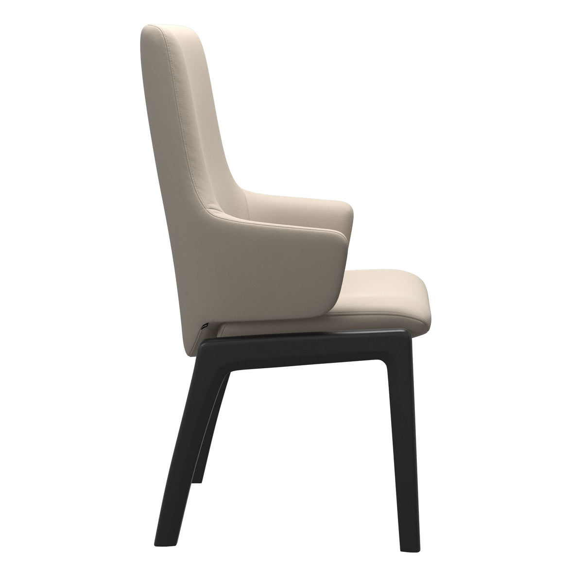 Laurel HB D100 - Paloma Fog - Black - Armchair