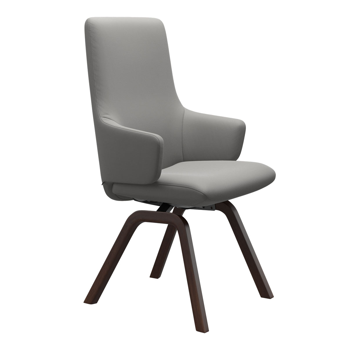 Laurel HB D200 - Paloma Silver Grey - Brown - Armchair